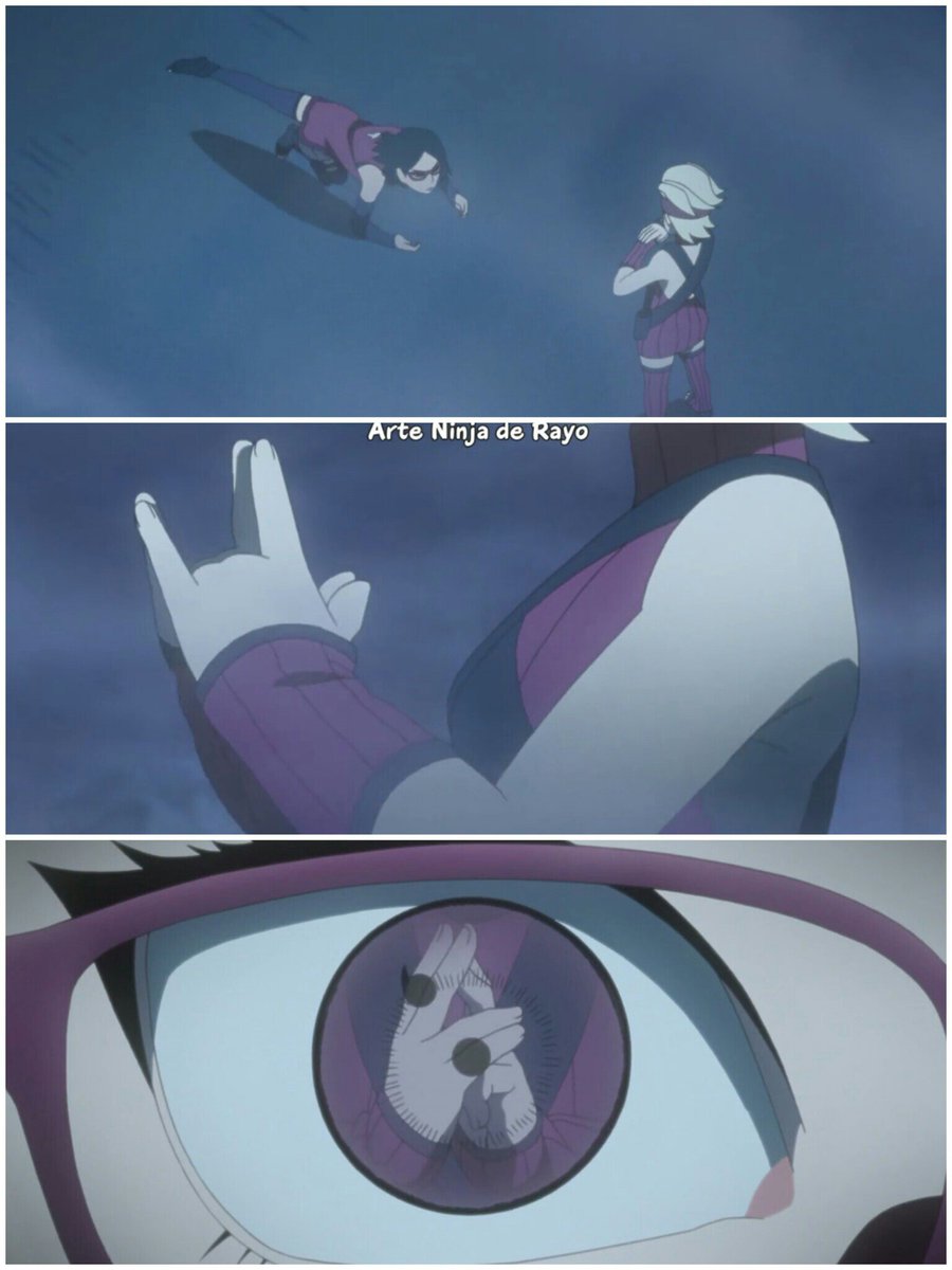 Sharingan en acción #sarada
<a href="/Naruto_Latam/">Naruto LatinoAmerica</a> <a href="/NarutoArg_/">Naruto Argentina</a> <a href="/Naruto_Mexico/">Naruto México</a>