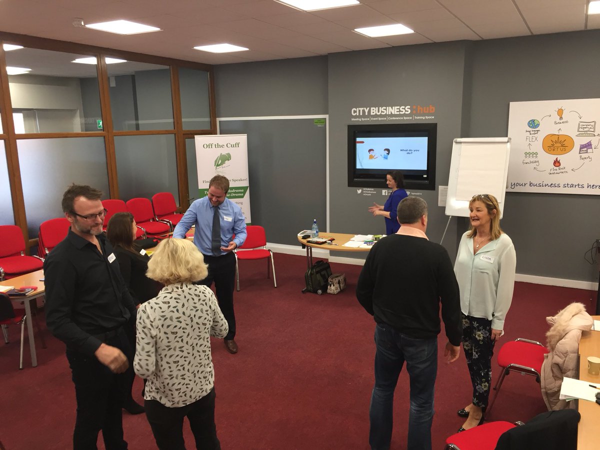 OrtusBusiness's tweet photo. Thanks to @Offthecuff5 for today’s fantastic workshop on developing your inner speaker. https://t.co/SzdhPF8hbE