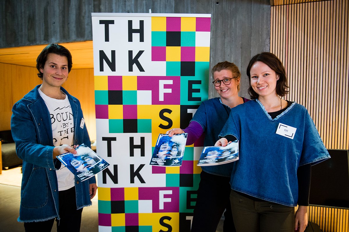 thinkfesthy's tweet photo. #helsinkiuni'n uusi @tiedekulma oli keskeinen tapahtumapaikka myös Thinkfestissä. Tiedekulma on kaikille avoin - tule käymään jatkossakin! https://t.co/0cwuTZCflX