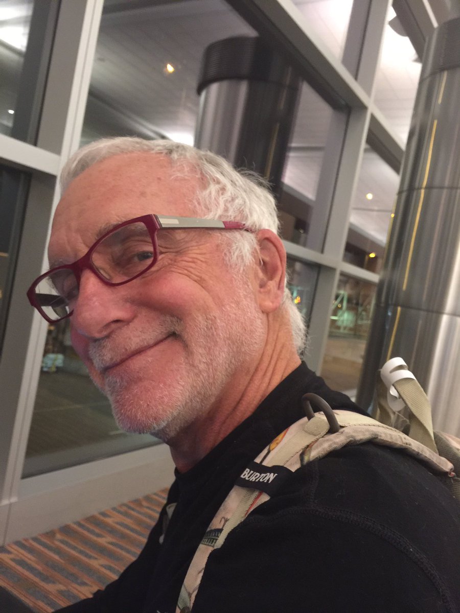 We're on our way to Churchill on a 737. Half the plane is cargo. People in the back. <a href="/CalmAir/">Calm Air</a> has just announced we'll be flying low due to poor visibility and freezing rain. <a href="/PolarBears/">Polar Bears International</a> <a href="/Beakerhead/">Beakerhead</a> #worthit