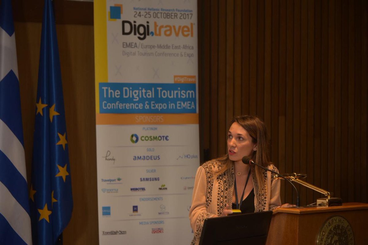 DigiTravel_TMA's tweet photo. @ClioMuseApp presents its solution of urban #explorations on #bicycles, giving unique and memorable #experiences to the visitors #DigiTravel https://t.co/9ZTSXVBZ2U