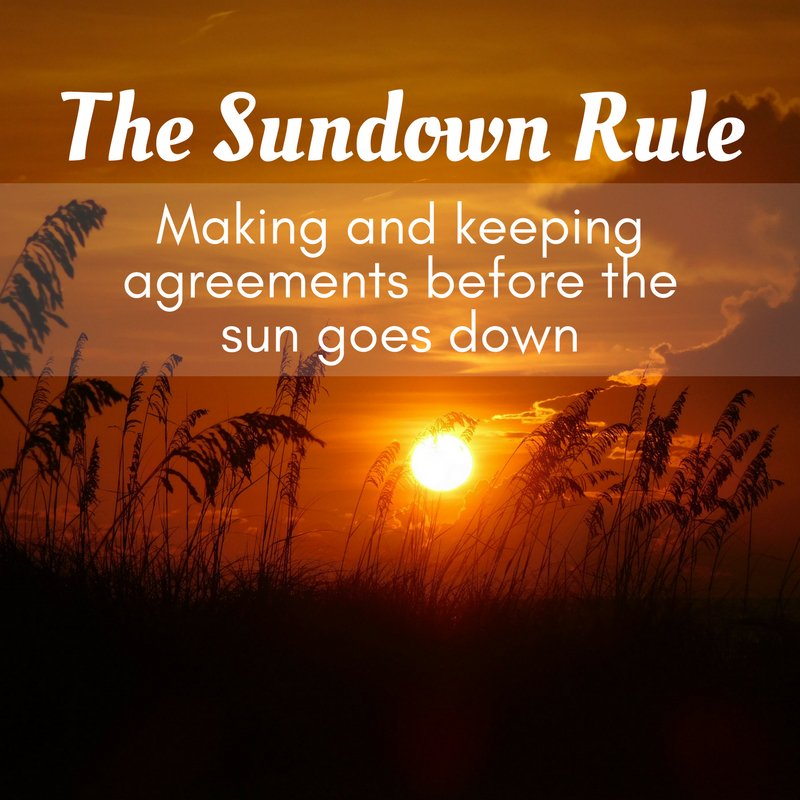 InterMedBio's tweet photo. Our #1 Rule for service and support of our clients is our Sundown Rule. We even have it posted in our office kitchen! #teamintermed https://t.co/SvVp3EovOu