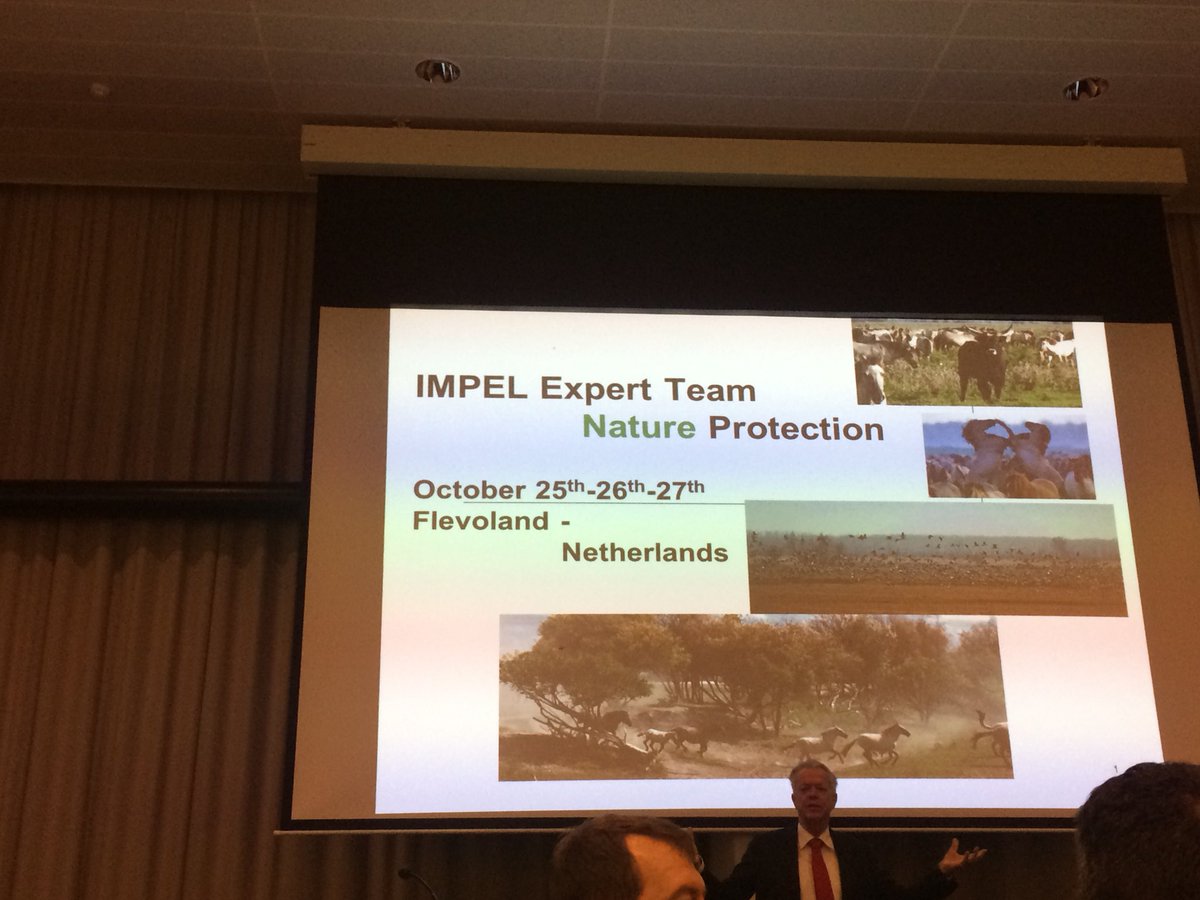 eleonorapanella's tweet photo. In #Leystad to discuss about more integrated training programs #IMPEL enforcement. #wildlifecrime https://t.co/H67Z9ijtaU