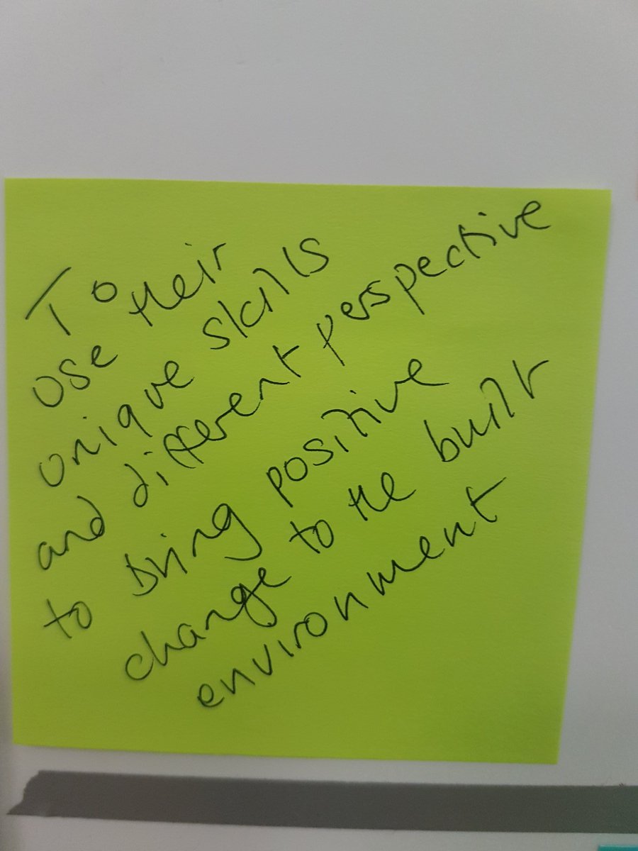 ChiaraBeltrame3's tweet photo. thanks for sharing thoughts on #changing #perceptions on our wall @LondonBuildExpo stand D39 #NAWICLDN https://t.co/XT3AUUdbiz