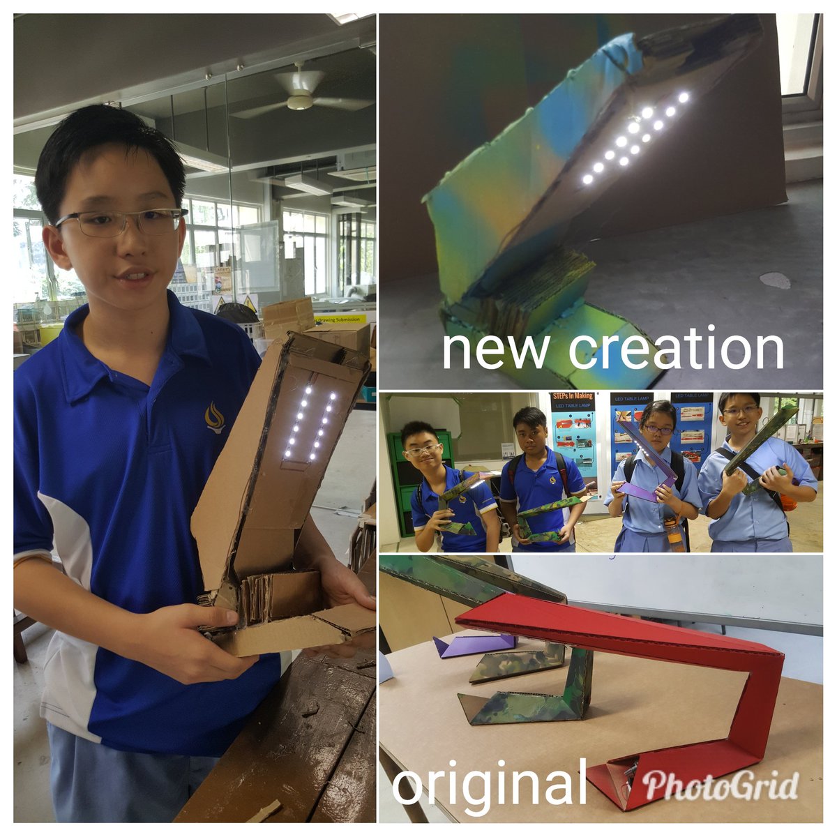 Watch out world! Regular Maker Thursdays participants, Wilber and gang, have been producing cool ideas after every wkshop they've attended!