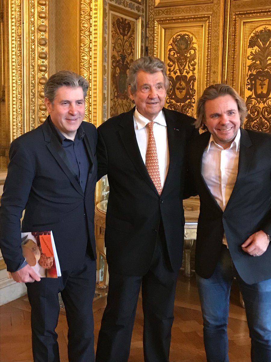 BlogFoieGras's tweet photo. Lancement de la saison festive du #FoieGras au Quai d’orsay avec de grands Chefs: Michel Roth, Guy Legay et @Nicolas_Sale https://t.co/4MWzbZKbOH
