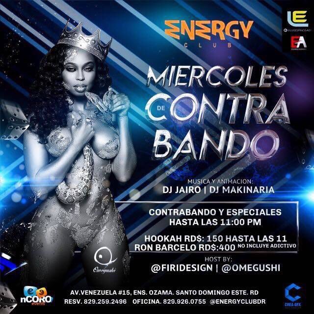 ENERGY CLUB Y LOSINFILTRADOSS 
PRESENTAN!!!!!!!!!!! BARCELO POR TAN SOLO 400 PESOS 😱(No incluye aditivo) 
#MiercolesDeContrabando