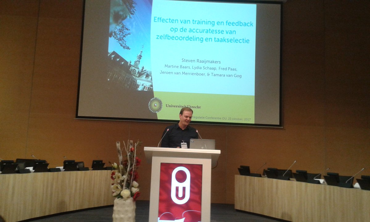 OU_Onder_Wetens's tweet photo. Weten hoe SRL skills verbeterd kunnen worden met behulp van videobeelden? Steven Raaijmakers laat zien hoe #SRLsymposium https://t.co/glRY4VX9Fe