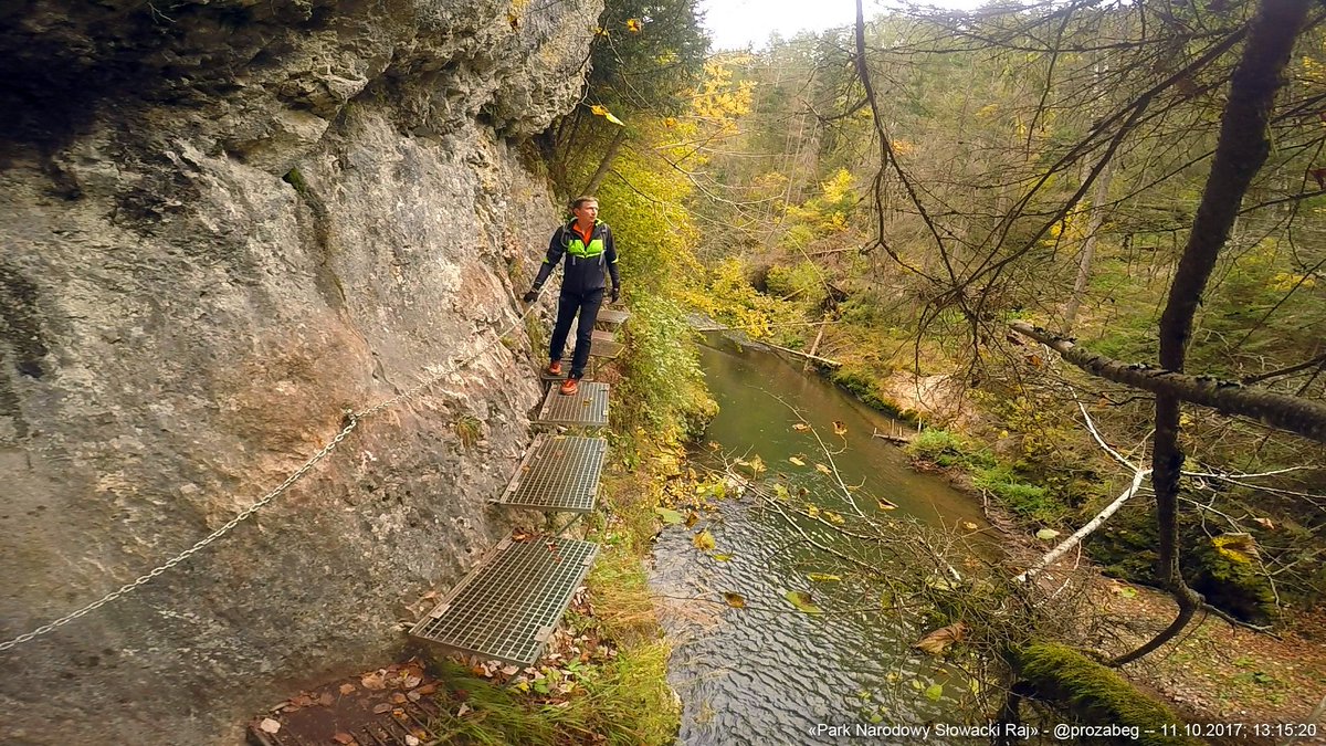 prozabeg's tweet photo. Прабег у каньёне - грандыёзная прыгода😱
Wycieczka biegowa🏃🏻w "Park Narodowy Słowacki Raj"😄
#trailrunning #Slovakia #бег #bieg #bieganie #біг https://t.co/k5cEzSc3HW