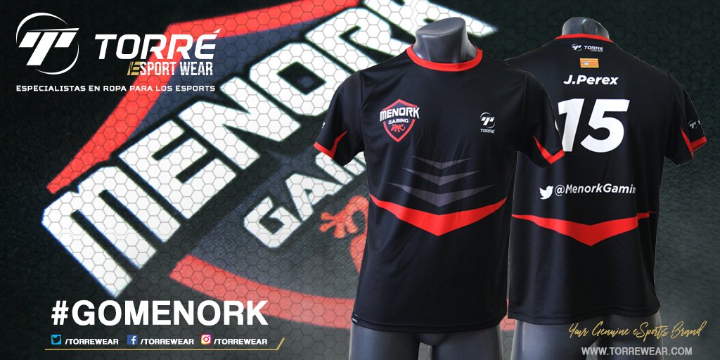 torrewear's tweet photo. Así es como lucirán  @MenorkGaming 🔥  #GOMENORK 🦎

#design #esports #Competition #gaming #gamers https://t.co/WPh6a4657O
