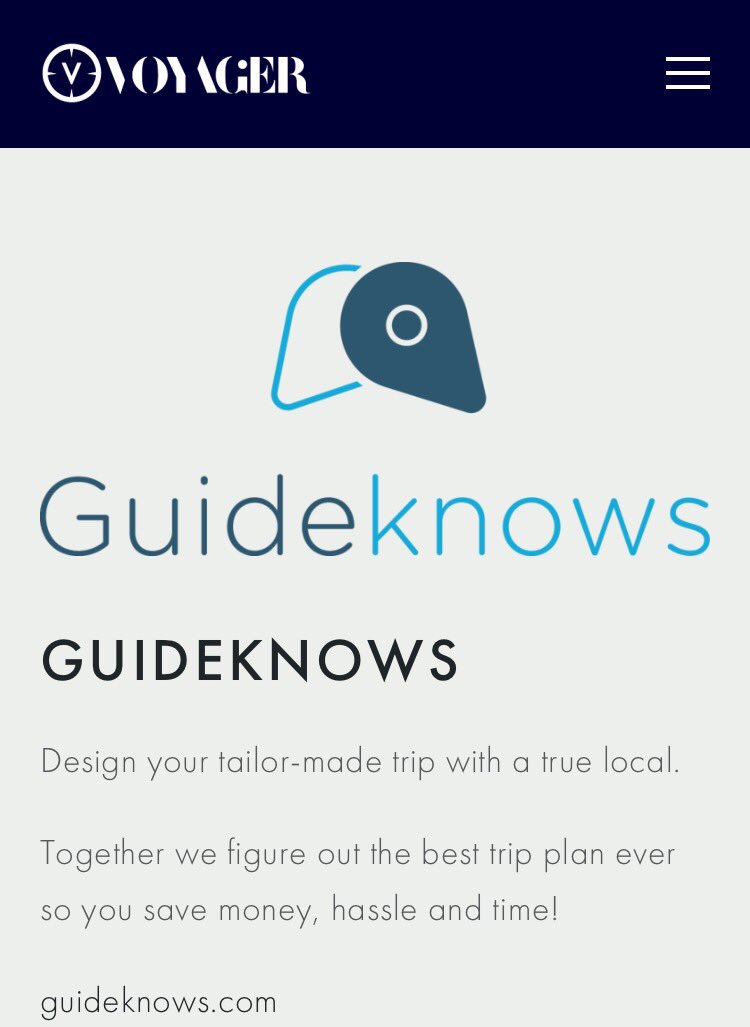 guideknows's tweet photo. Guideknows is proud to join the club for travel innovators Voyager HQ 😃🎉. Thanks @VoyagerHQ
 #travel #Voyage #trip #vacance #vacation #local https://t.co/eobK57gmRx