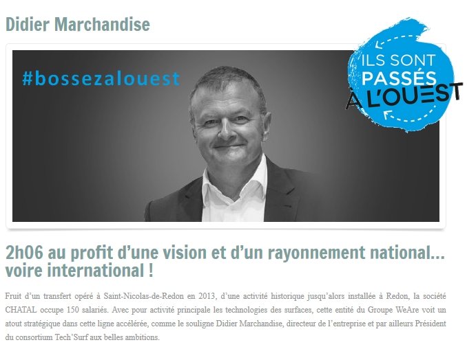 RedonAgglo's tweet image. #bossezalouest 
Pour #Chatal (150 salariés) : #Redon/Paris en 2h06, un véritable atout avec la #LGV 😊clubtgvbretagne.eu/didier-marchan… #WeareAerospace