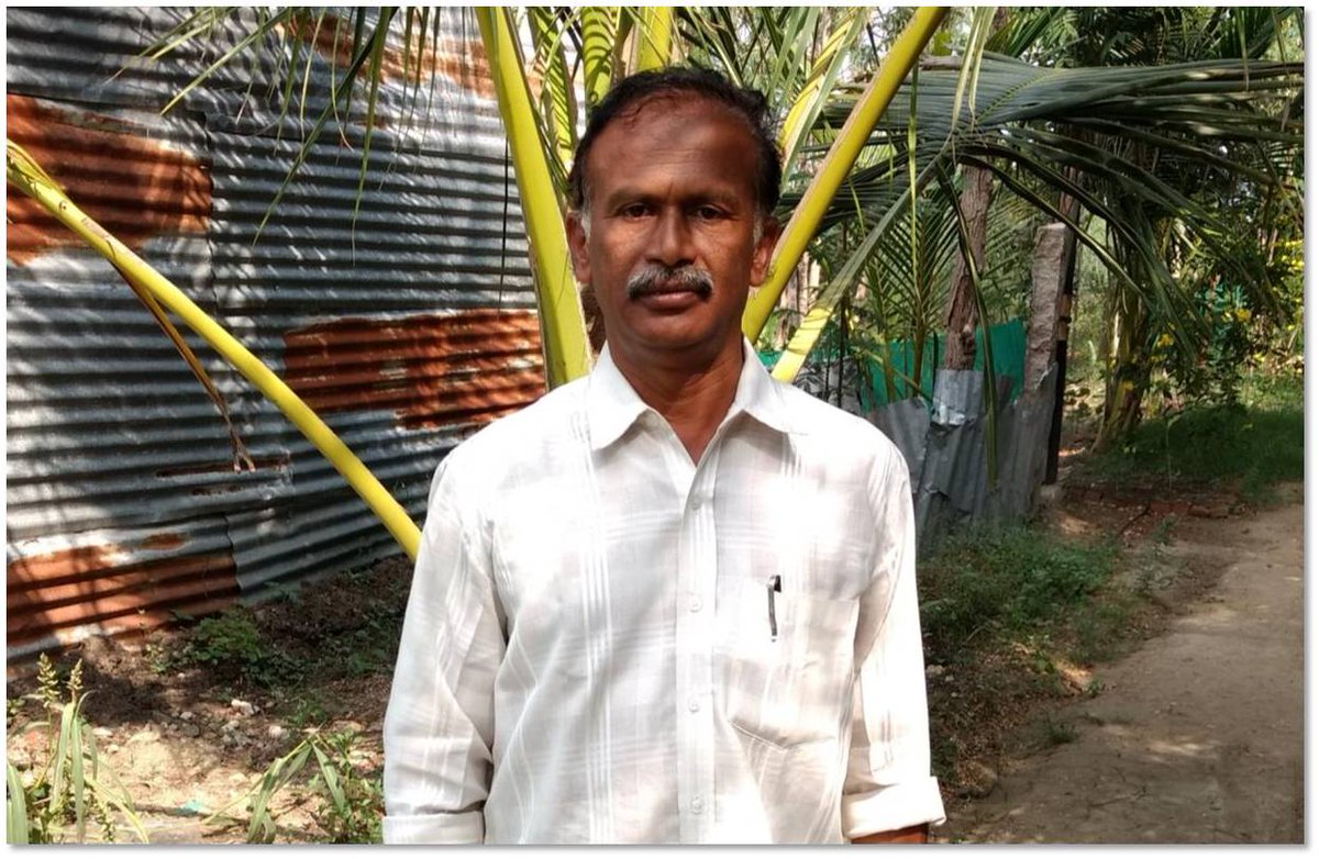 owc_India's tweet photo. Adopting elements from Permaculture for greater #organic #farming sustainability, Pamayyan,Tamil Nadu shares @owc_India @IFOAMorganic https://t.co/sacPczr8Xh