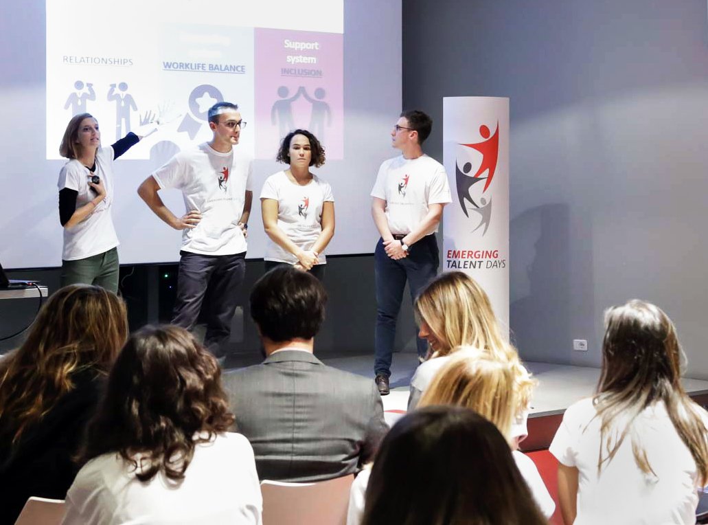 #FeedbackCulture is the winning project of our #EmergingTalentDays at #HenkelItaly this year – congrats to our young #talents! :-)