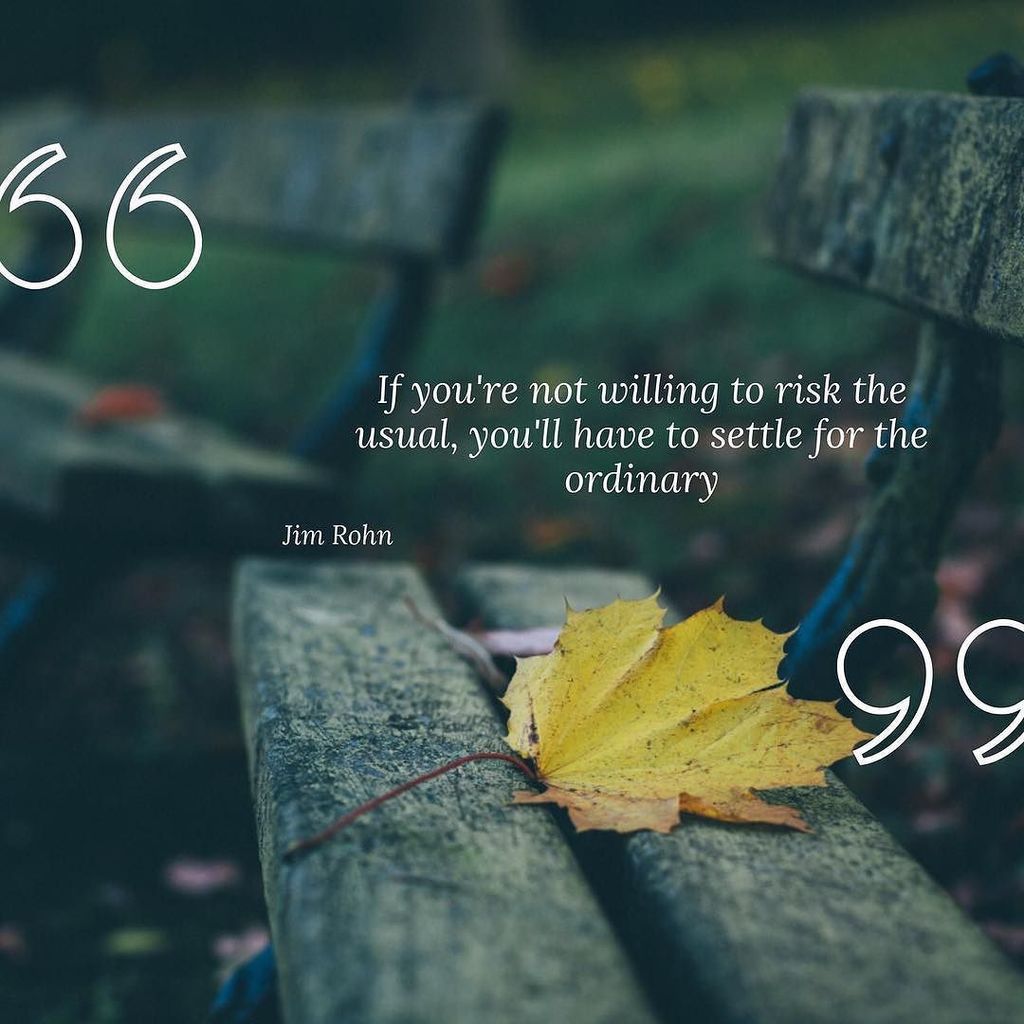 So often people are afraid to change. They cling to the usual. They stick with what they know. They believe that t… ift.tt/2ixorb8