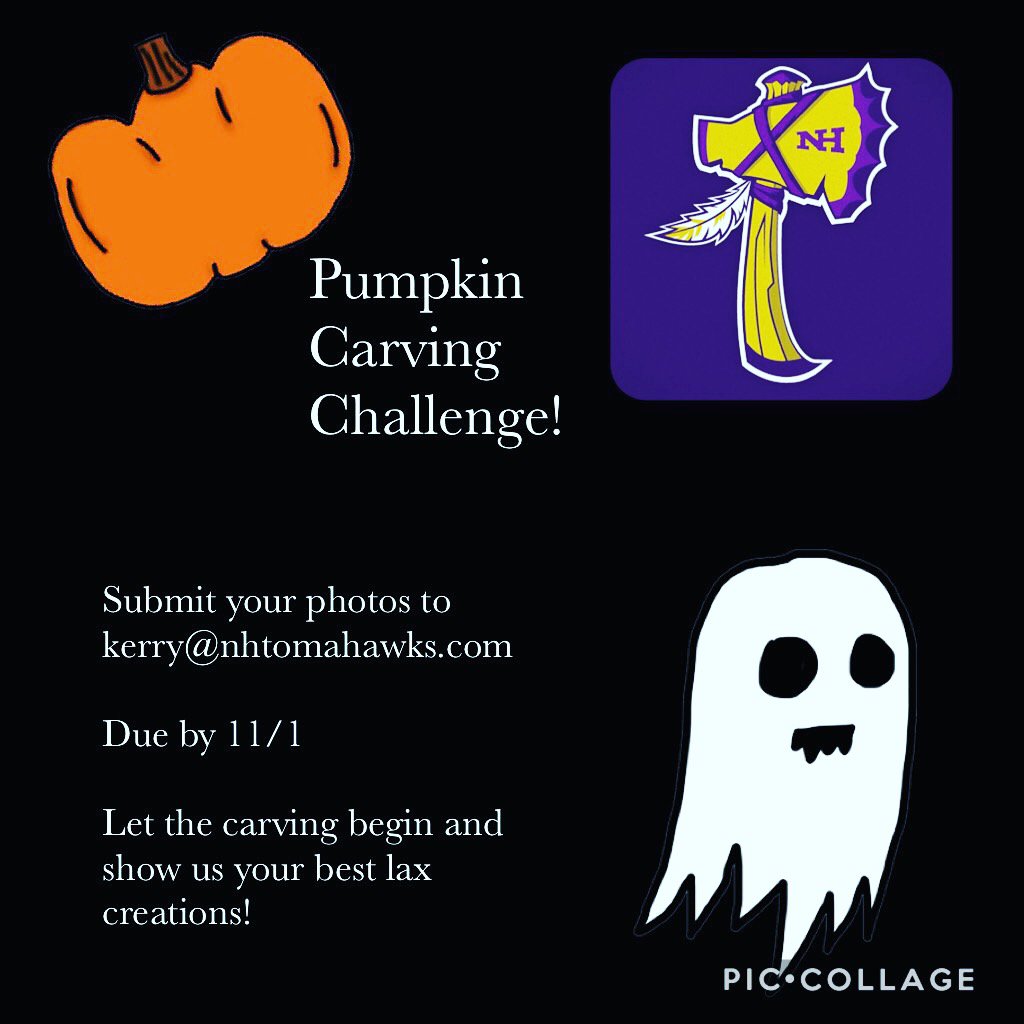 Pumpkin carving challenge ! Get involved :) let us see your best lax creations !!!