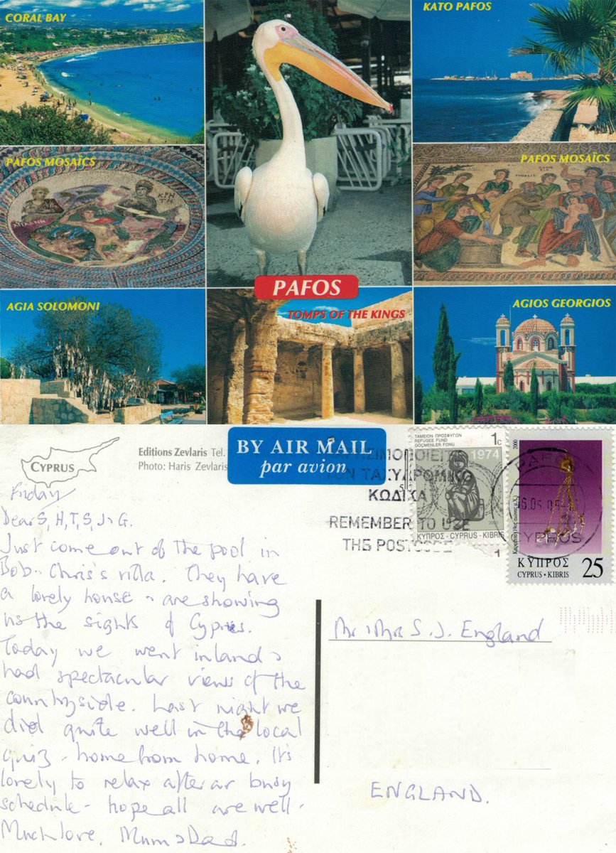HilsGE's tweet photo. With love from Pafos, Cyprus (2005) https://t.co/kcCwyMASYU https://t.co/fyW0XAXBNZ
