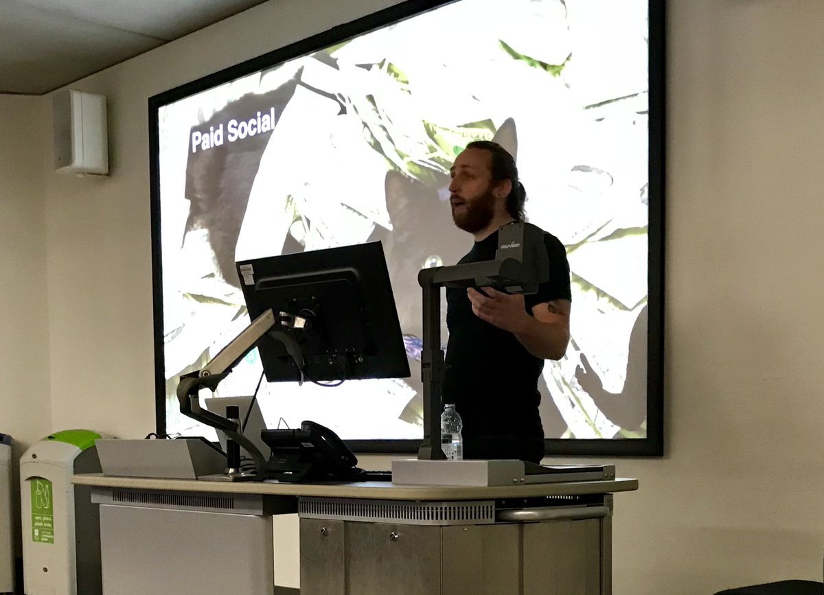 skyri_se's tweet image. ‘Paid social is a game changer’ @TheRealDaveLowe #SPDSMC #paidsocial #smm