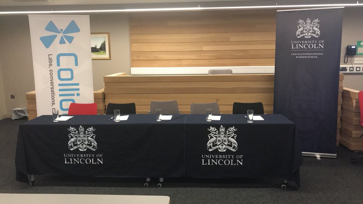 DSAGUoL's tweet photo. Set up and ready for ‘The Digital Generation - Where Do We Belong?’ event this afternoon!! #TheDigitalGeneration #DSAG https://t.co/nNqc4sA0D6