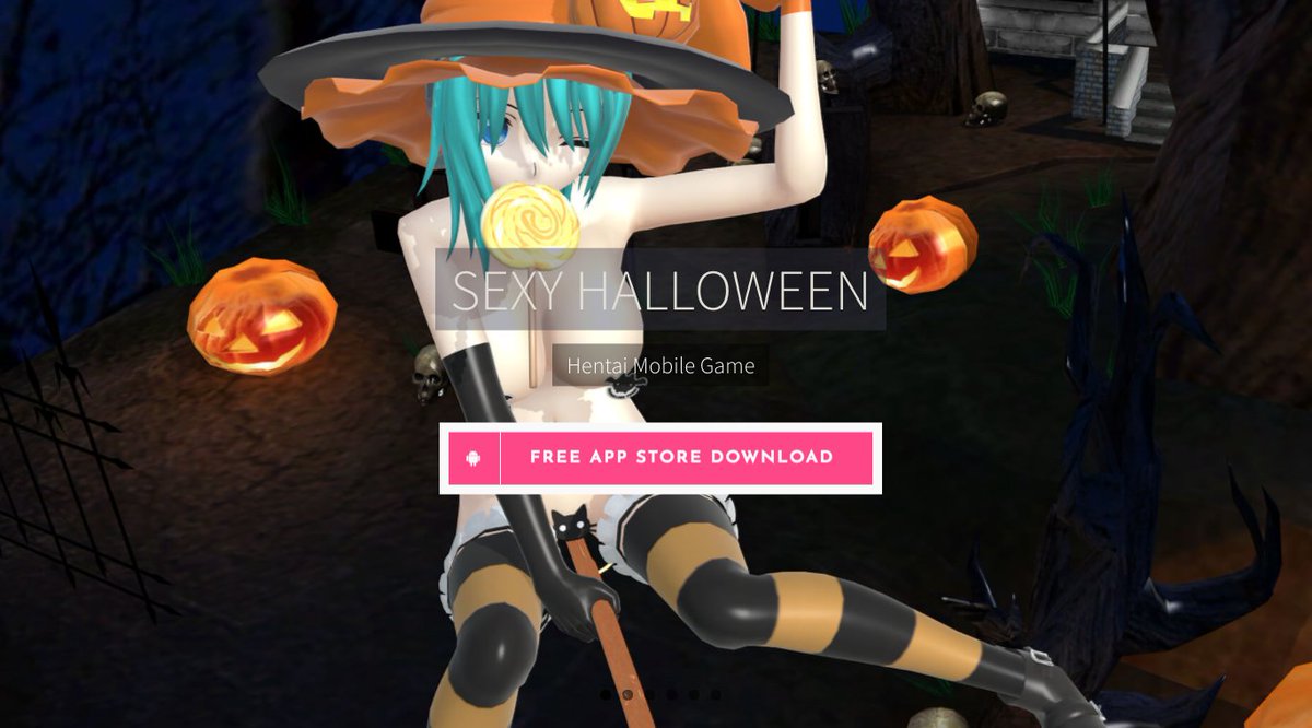 Lazeevacom's tweet photo. SPECIAL PROMO: #Halloween Hentai VR Game! Check out the spooky version of Miki Run before it vanishes on 1st Nov! 👻 https://t.co/7Y06VagYLM https://t.co/iZJrRYnca2
