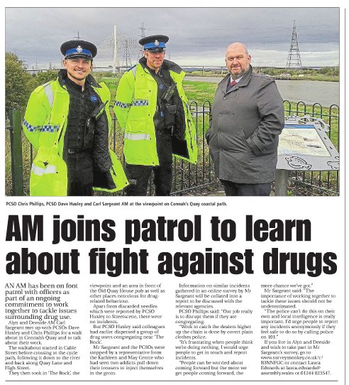Carl4AandD's tweet photo. Here's the story of my foot patrol with PCSOs Huxley and Phillips. You can also watch the video here: https://t.co/ufvdkj8uor https://t.co/hGjZmcLzwn