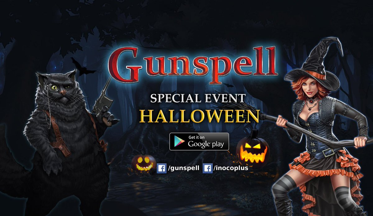inocoplus's tweet image. Happy #Halloween! Complete the Special Episode before time runs out play.google.com/store/apps/det… …  #gunspell #unity3d #indiegame #indiedev