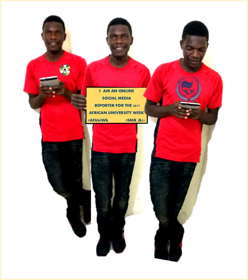 menu_bainda's tweet photo. I am an Online Social Media Reporter of the 2017 African University Week. #AFUniWk @AAU_67  #SMR_G31 #LIBERIA #UnitedMethodistUniversity https://t.co/x9BIfb8wGN