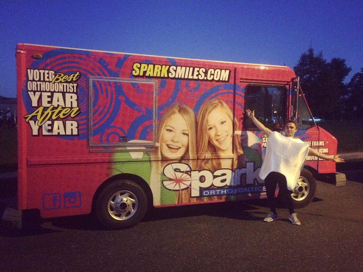 RT if you've seen us in your town's Halloween parade! Molar Man is having so much fun!