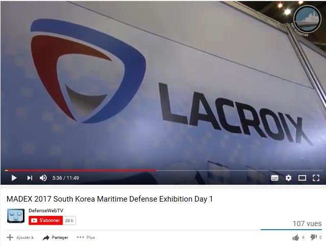 LACROIX_Defense's tweet photo. #MADEX2017  Day 1 Special Video Report from @NavyRecognition &amp; @xaviervav #WATCH &amp; FOLLOW their DefenseWebTV via  https://t.co/X0YKd4L2aF https://t.co/BJDVp1yjSA