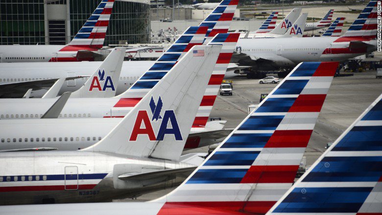 CNN's tweet photo. NAACP warns black passengers about traveling with American Airlines https://t.co/KpDMo2RPDQ https://t.co/1ua45Ornwy