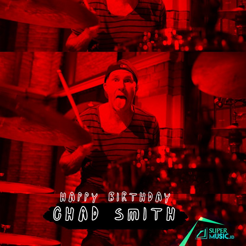  1961: Penabuh drum rayakan hari jadi ke-56 tahun. Happy Birthday, Chad Smith! 