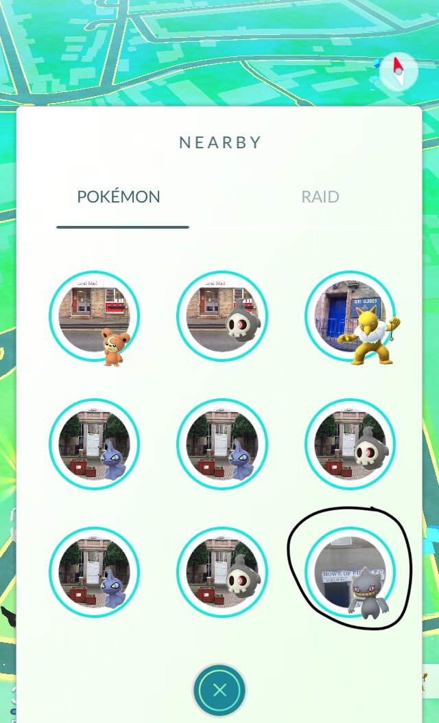 dadscapes's tweet photo. Daytime banette spawn #uberrare #PokemonGohalloween https://t.co/27TWUMNcWg