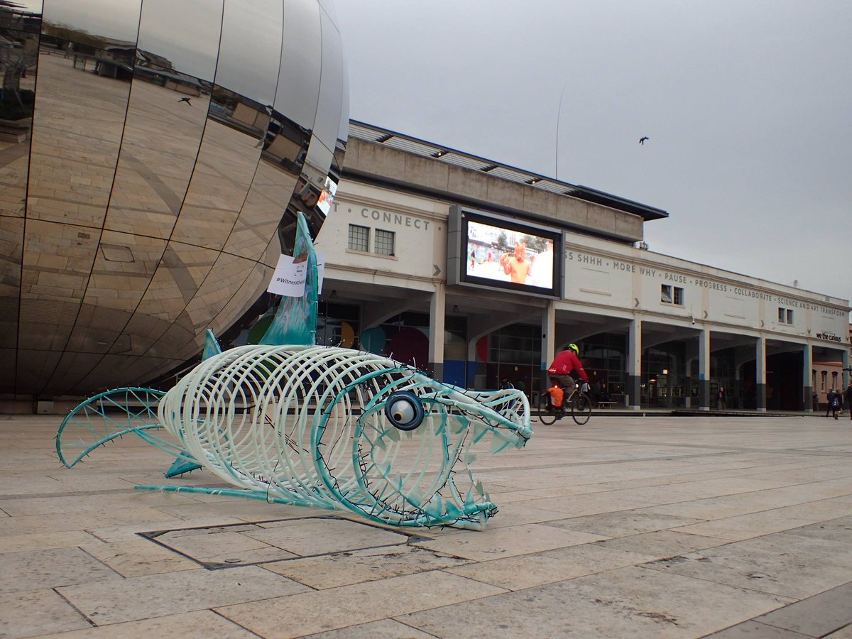 WildscreenFest's tweet photo. On #InternationalArtistsDay we're celebrating our #witnessthewild artists for bringing environmental messages to #Bristol https://t.co/CJkA5dTYbf