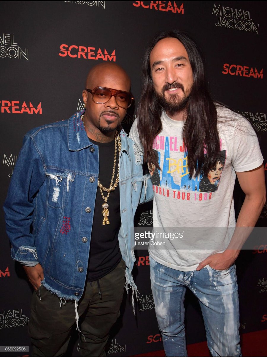 jermainedupri's tweet photo. #michaeljacksonscream with @steveaoki https://t.co/KPbpqzqfSc