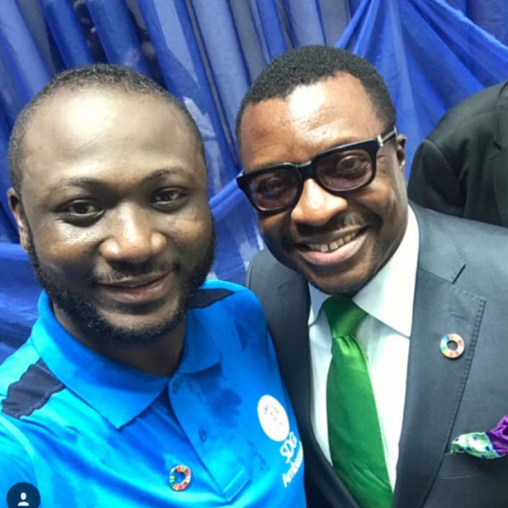 ossap_sdgs's tweet photo. @uzeeusman &amp; @ALIBABAGCFR at the UN Day Celebration: Concrete Action for SDGs #SDGambassadors #Action4SDG #UNDay2017 #UNDAyNG https://t.co/9HR63AshYJ