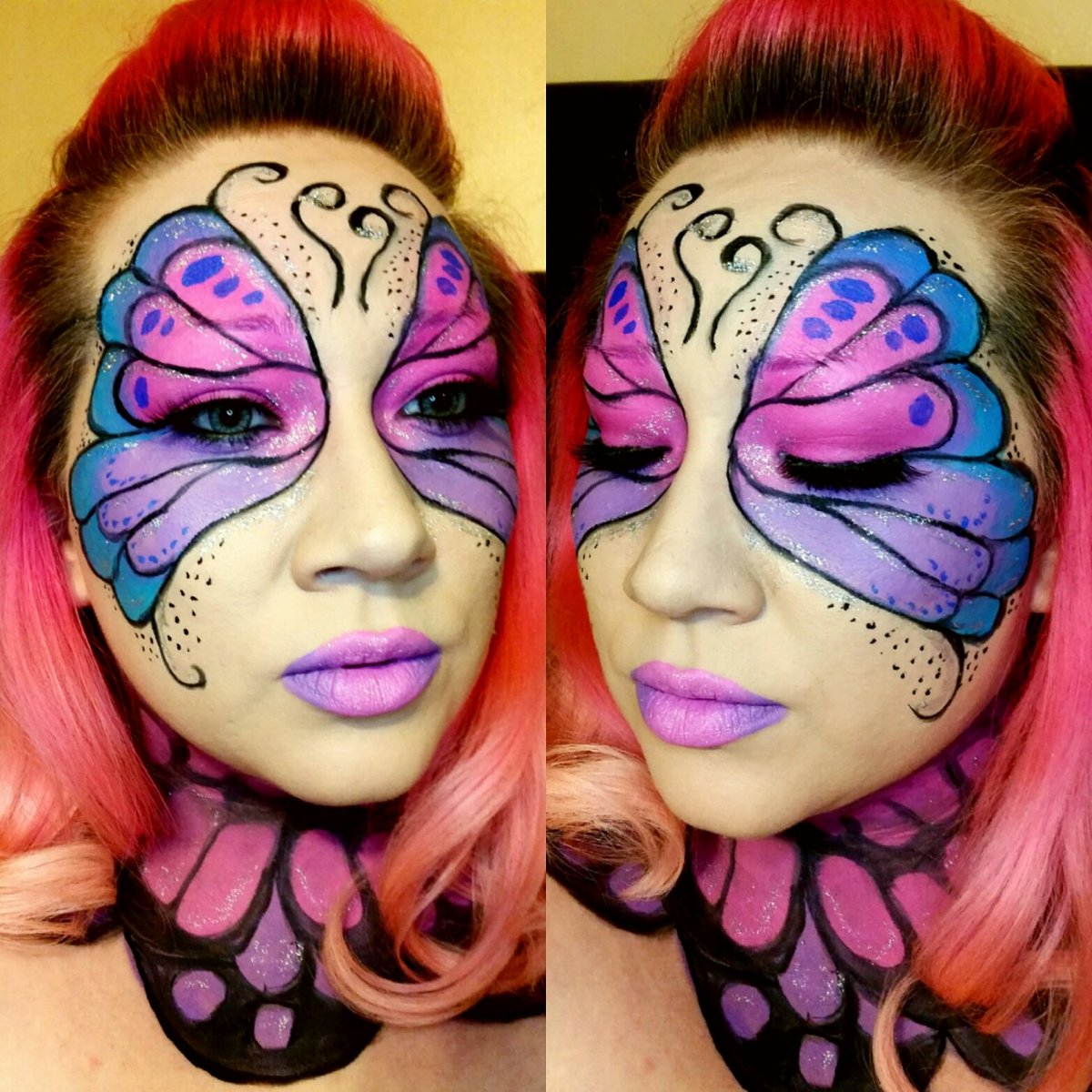 Inspiredwelena's tweet photo. My entry for the @wetnwildbeauty  #fiercefantasy2017 contest
#WetNWild 
#fiercefantasy #wetnwildhalloween https://t.co/h4lZhnNUzS