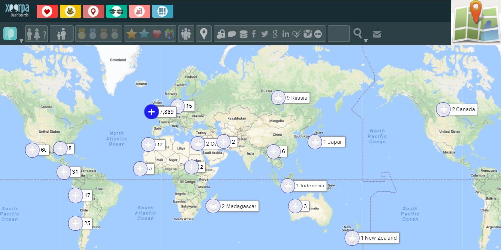 Xeerpa's tweet photo. Xeerpa presenta los filtros por #geolocalización. Utilidad y ejemplos: https://t.co/8caEjqqB9T #microsegmentacion #SocialMediaProfiling https://t.co/bmslwaw7K2