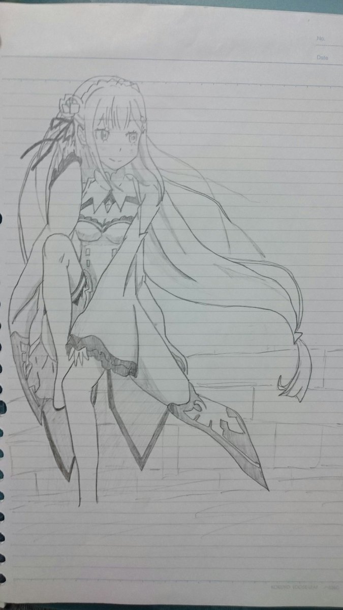 Izayoi エミリア描きました 可愛いですよねー イラスト好きな人と繋がりたい リゼロ エミリア 鉛筆画 Izayoi エミリア描きました 可愛いですよねー イラスト好きな人と繋がりたい リゼロ エミリア 鉛筆画