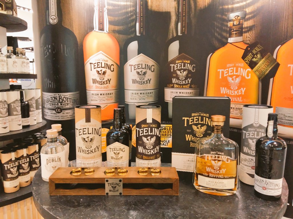 DannyJoyceIRL's tweet photo. Heading off through @DublinAirport this week? Stop by our promo stand in T2 for a sample of the good stuff! #SpiritOfDublin #TryBeforeYouFly https://t.co/yon6dQwJKV