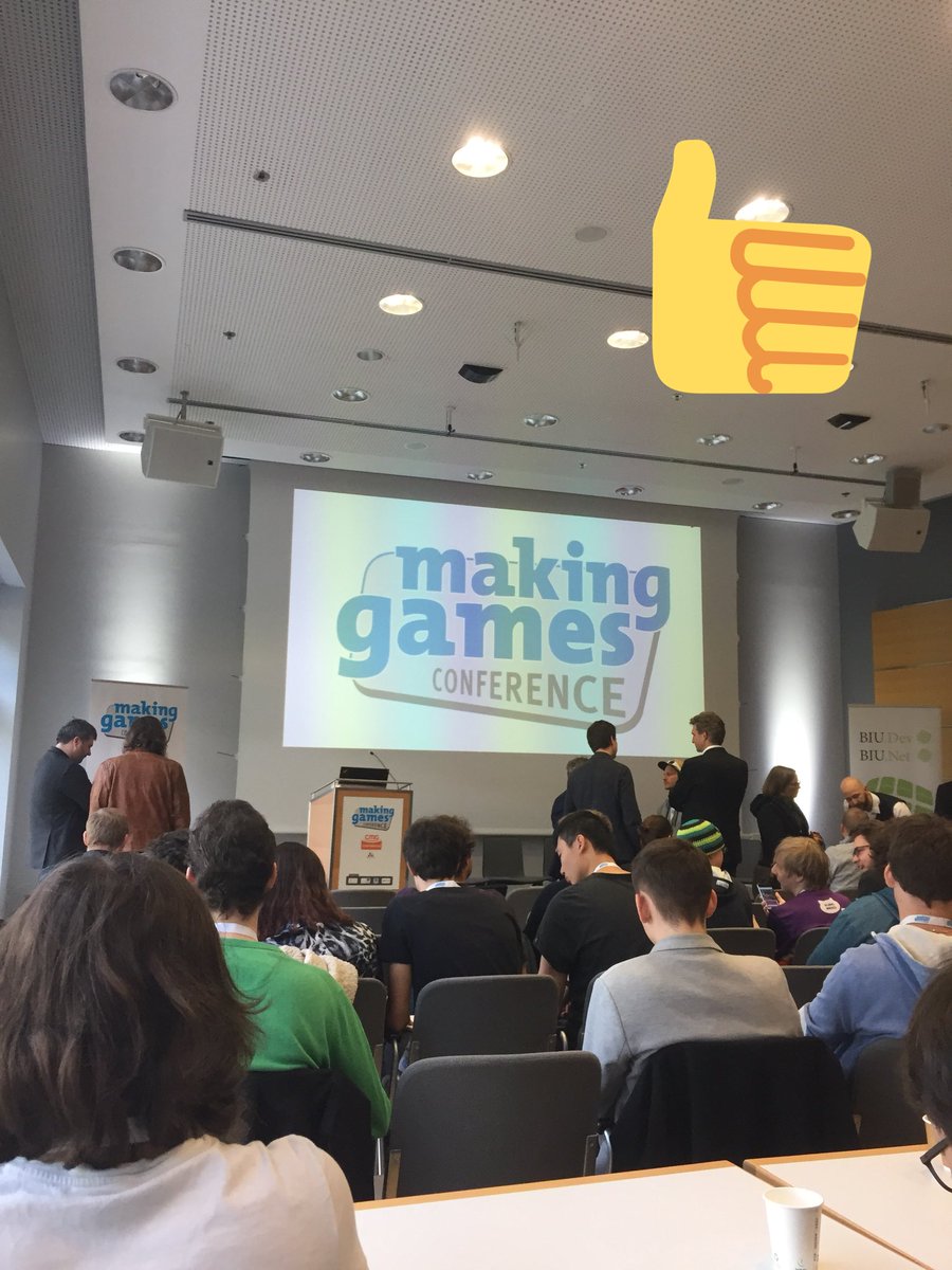 Raakasch's tweet photo. #makinggamesconference https://t.co/PtpxR3N1mp