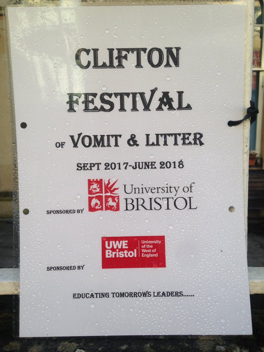 Interesting sign in Bristol #UWEBristol #BristolUni