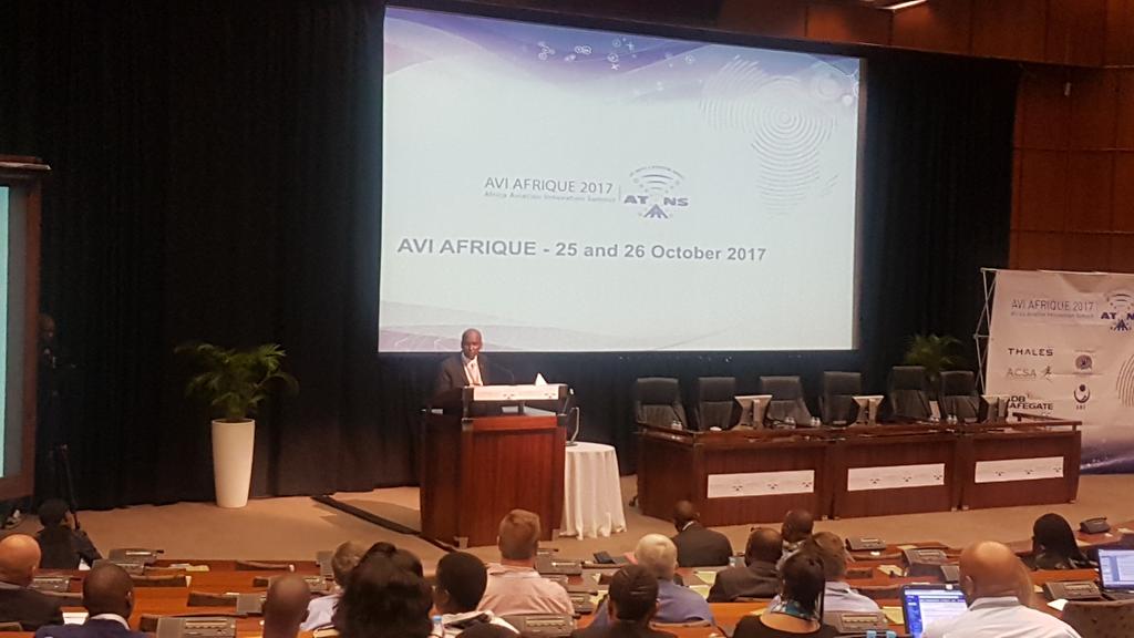 LisaTele's tweet photo. @ATNSSA opening address by the CEO #AviAfrique 2017. https://t.co/4RsA7a68Fl