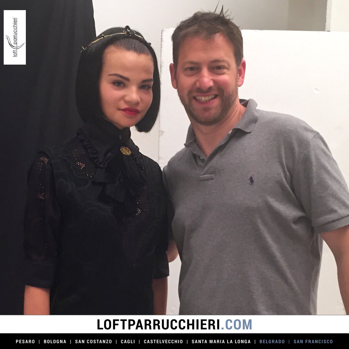 LoftHairstylist's tweet photo. Into the backstage of #Cosmopolitan
Hair by #MatteoSusini &amp; Patrizia Bruganelli per #LoftParrucchieri® https://t.co/w9gT7rPgKp