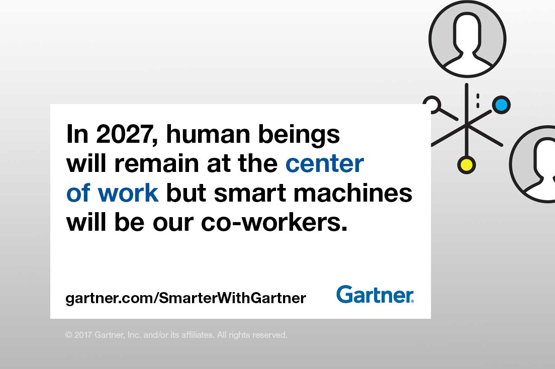 Gartner takes a look at the future of work (Infographic) GartnerDWS ...