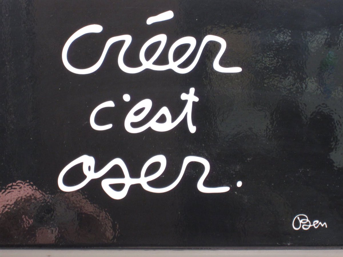 AbsolutelyFrenc's tweet photo. #motdujour : oser
#oser #dare #wordoftheday #frenchword #learnfrench #learneasily #learnwithfun #speakfrench #schooloffrench #schoolforexpats #enjoylearningfrench #frenchlanguage #learning #newlanguage #french #France #WednesdayWisdom https://t.co/8o0mkYyTuK