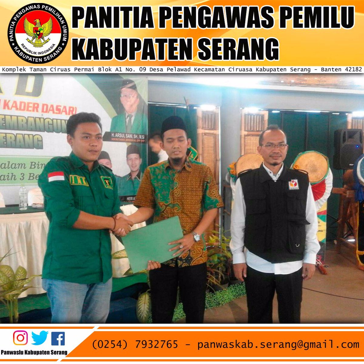 Panwaslu Kab. Serang (@panwaslu_serang) on Twitter photo 
