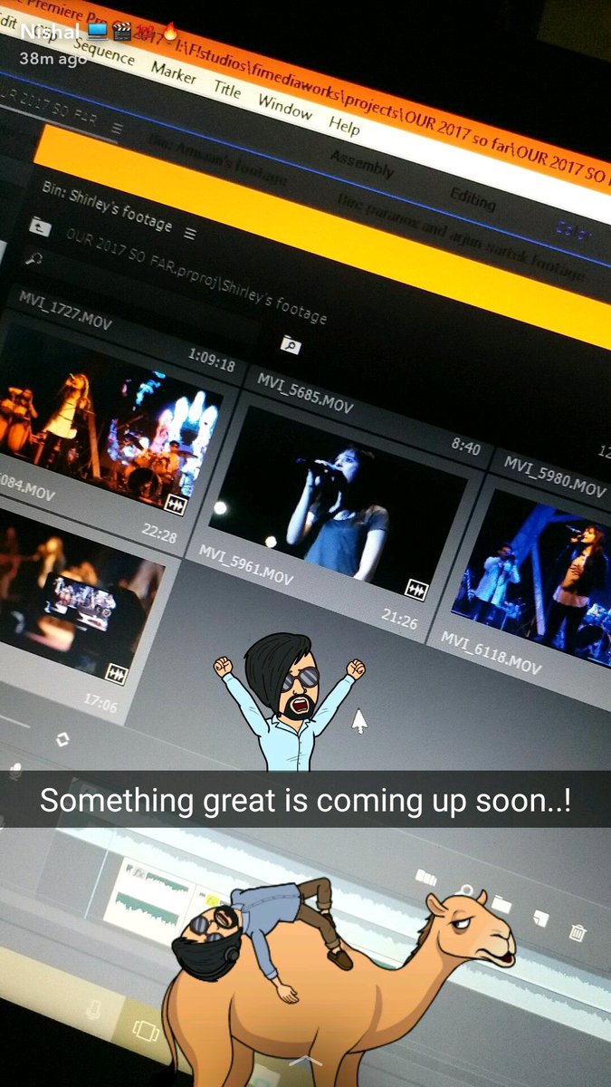 fimediaworks's tweet photo. 💻 studio days ❤💥suprises coming oit super soon..! @ShirleySetia https://t.co/37m12dCk5h