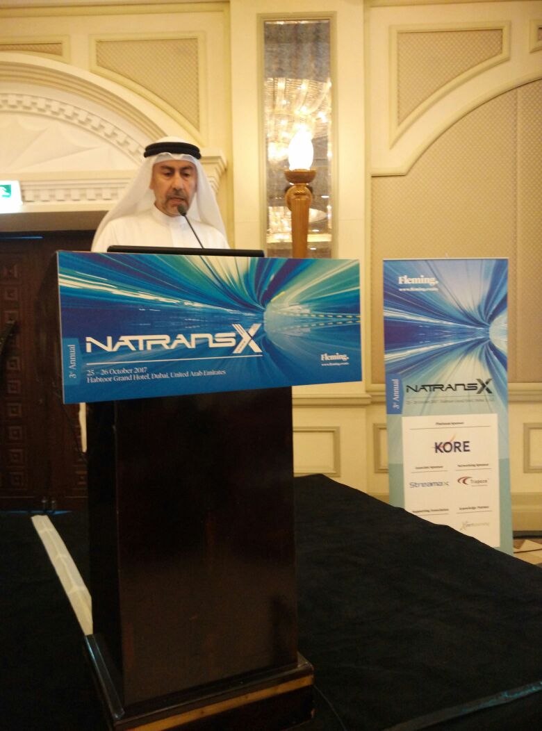 NATRANS_Expo's tweet photo. The 3rd Annual #NATRANS Conference opens today. Opening Address by 
Faisal Ali Hassan Rashid from Supreme Council of Energy https://t.co/0a6xRBctyO