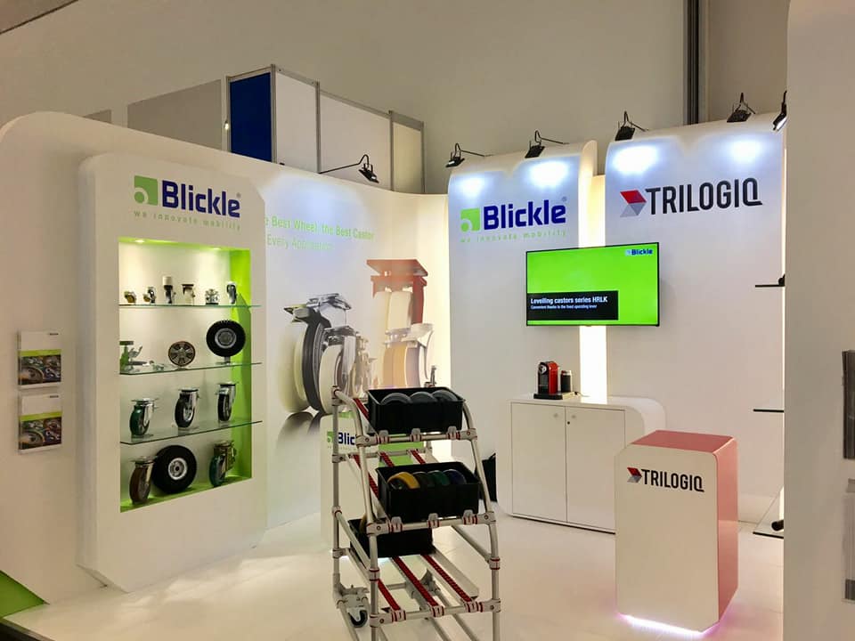 There are still two days remaining for you to visit us at Stand A23 at #Propakcape  #Blickle #Wheels #Castors #Propakcape #day2