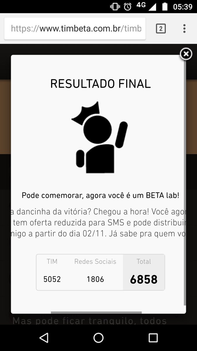 Obrigado a todos que me ajudaram nessa conquista!! #TimBeta  #BetaQuerLab #OperacaoBetaLab